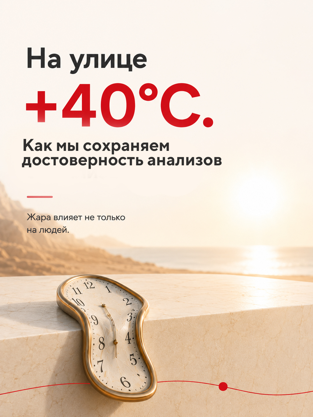 Жара влияет не только на людей